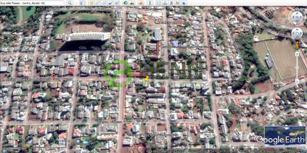 Imagem Google Earth - Casa (17 07 2022)